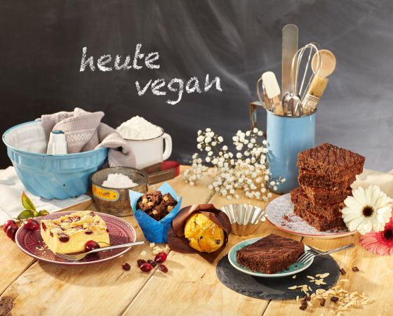 UNIFERM RoyalRühr vegan, vegan, Rührmasse, Blechkuchen, Brownie, Muffin, Feine Backwaren, pflanzlich, Feinbackmittel, Kuchenkreationen, 100 % vegan,