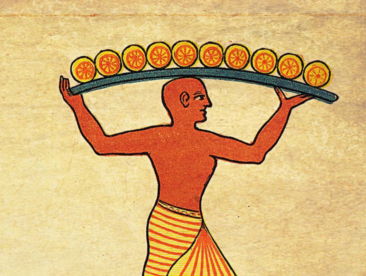 Brotbacken im alten Ägypten